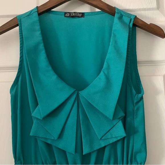 Bebop Teal Dress - Size S - Picture 3 of 6